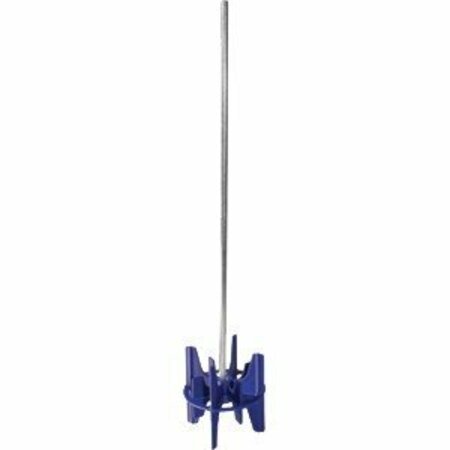 WARNER 5 Gallon Plastic Paint Mixer 15 in. Round Metal Shaft Fits 3/8 in. Drill 10331